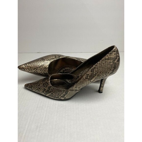 Rampage Pointed Toe Heels Shoes Stiletto Pumps Bro - Picture 6 of 10